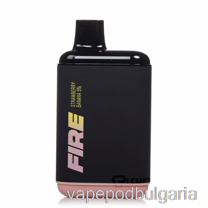 Vape Течности Fire Xl 6000 еднократна ягода банан